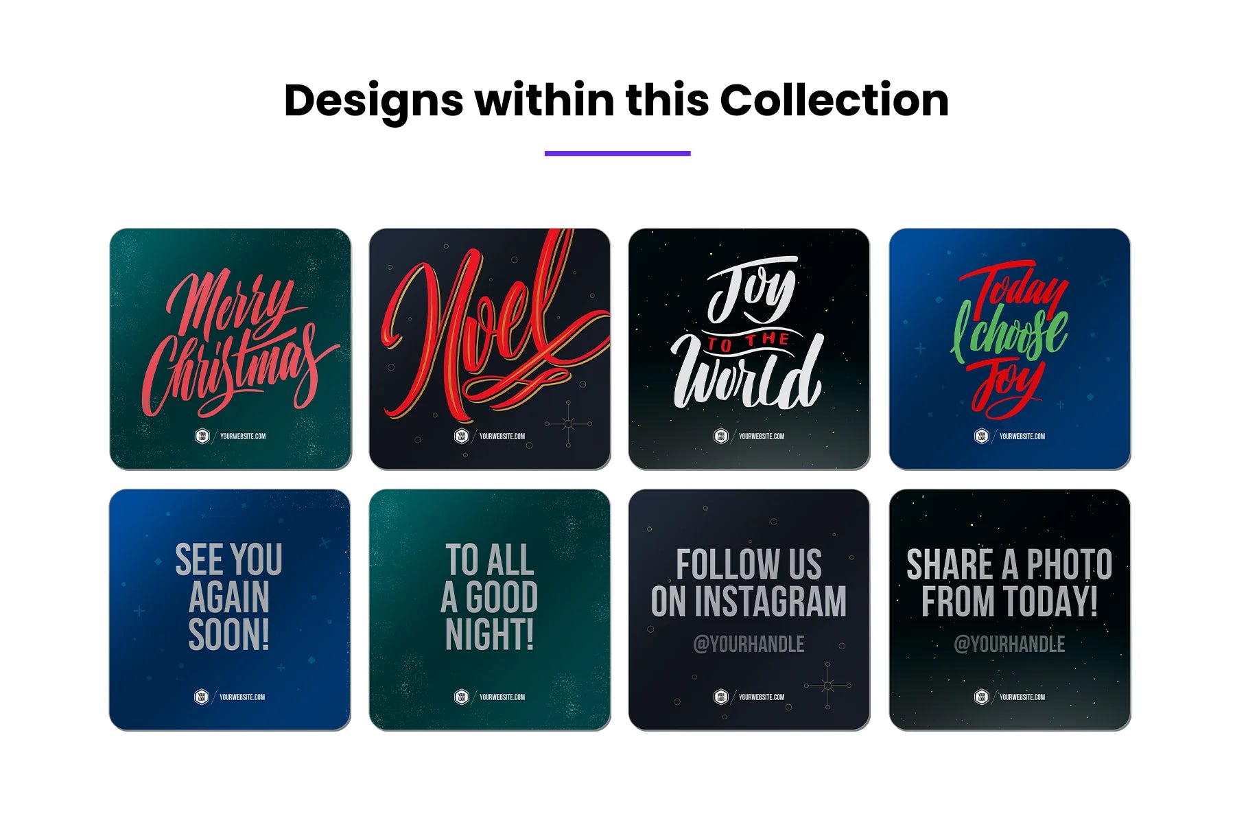 Christmas Popsigns