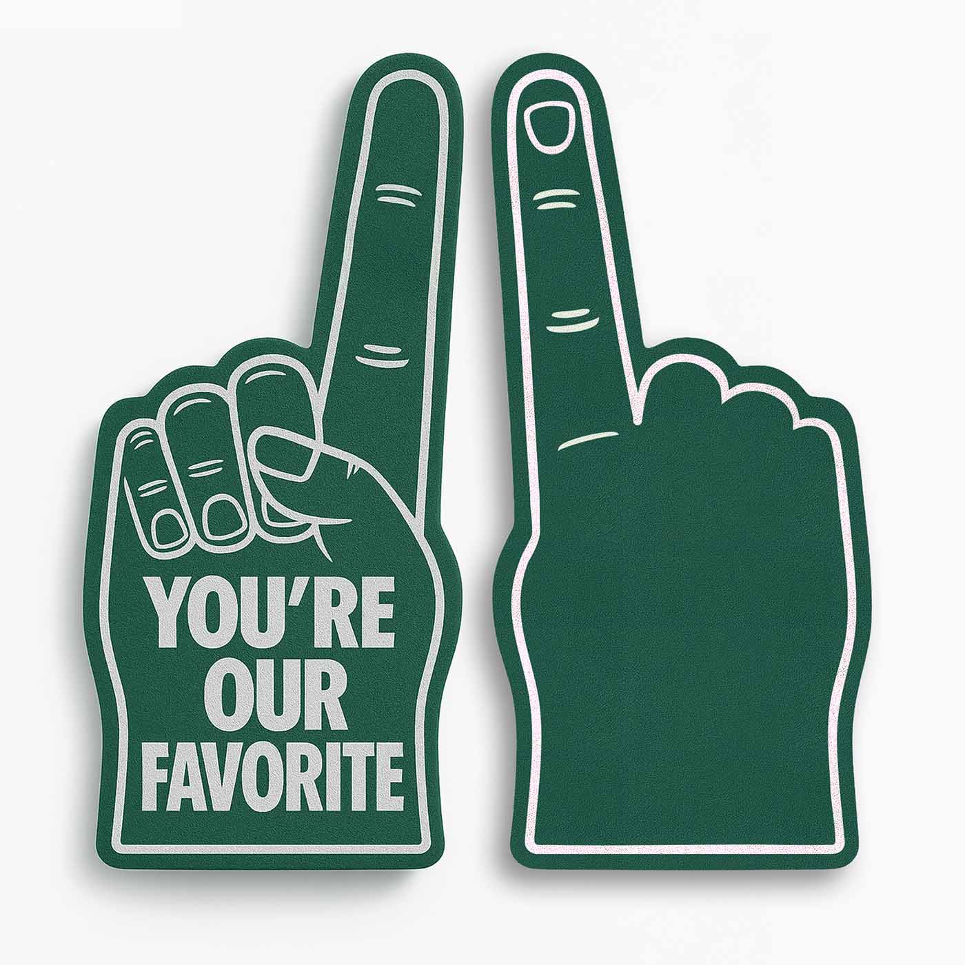 Custom 18-Inch Foam Fingers