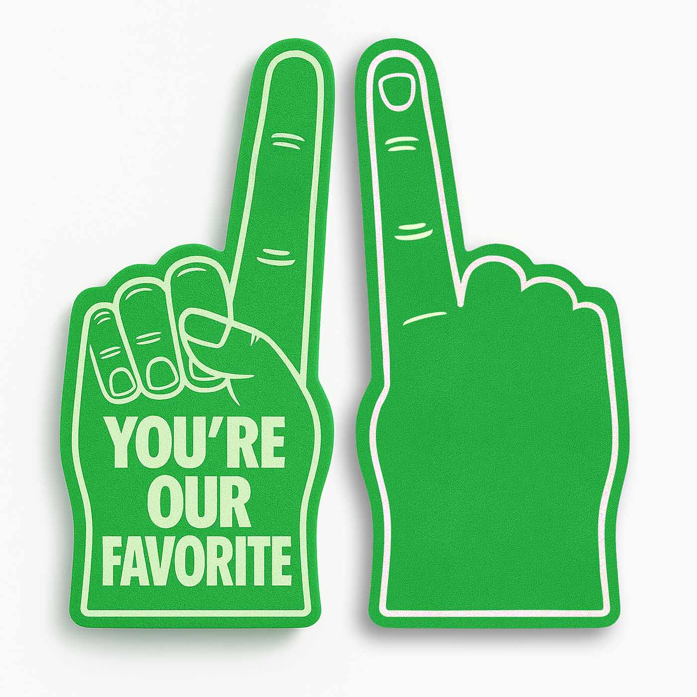 Custom 18-Inch Foam Fingers