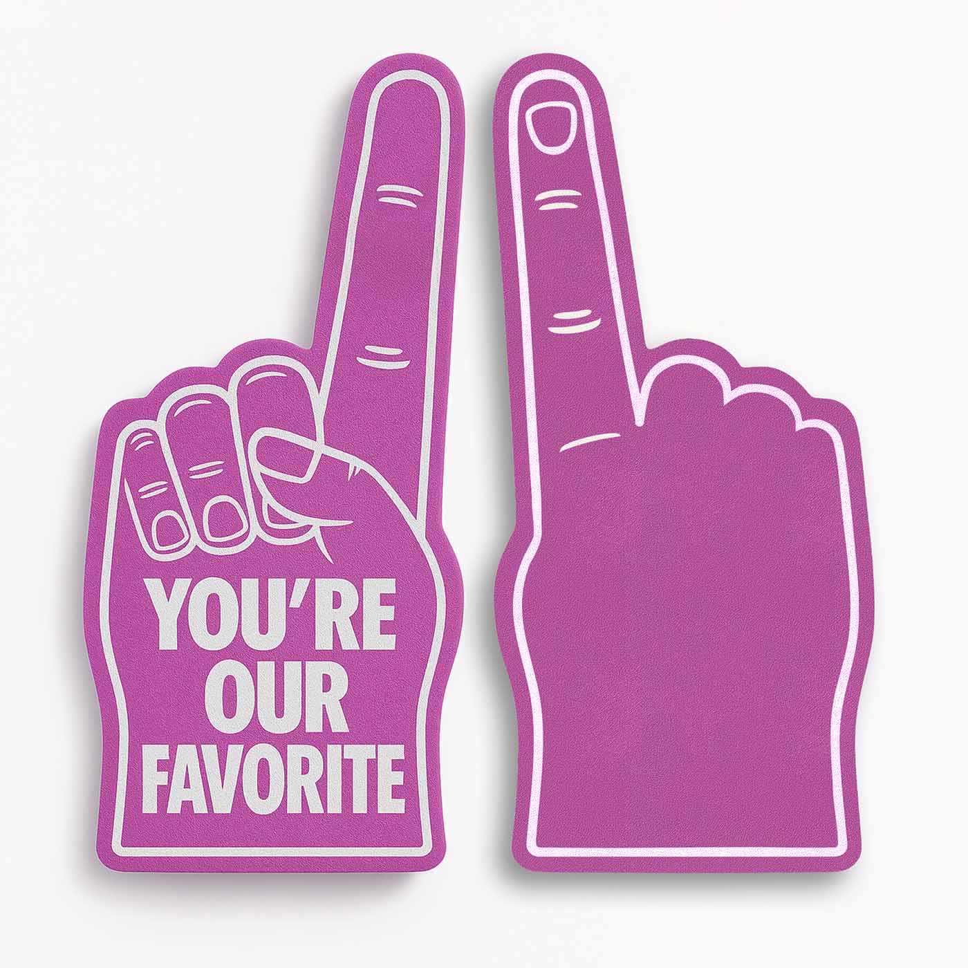 Custom 18-Inch Foam Fingers