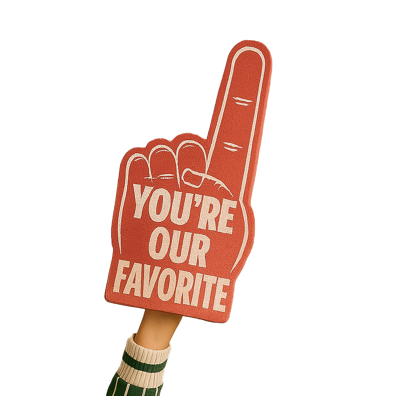 Custom 18-Inch Foam Fingers