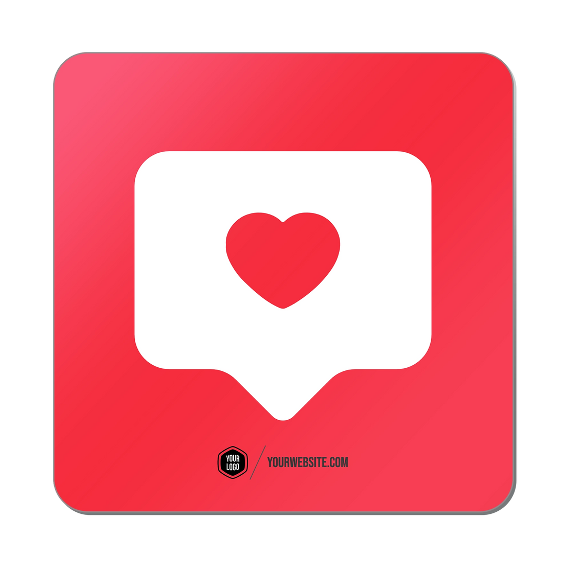 Instagram Heart Like Popsigns